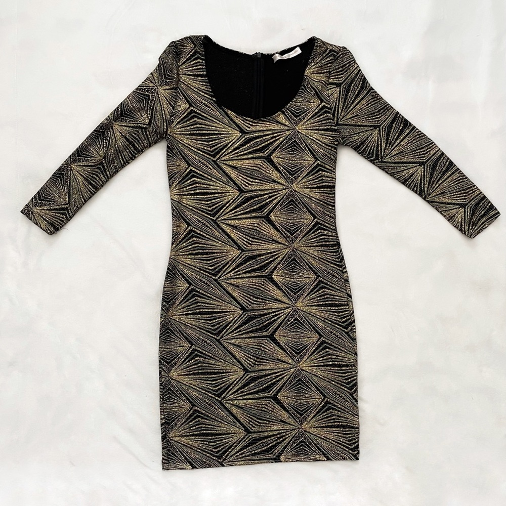 Black & Gold Dress